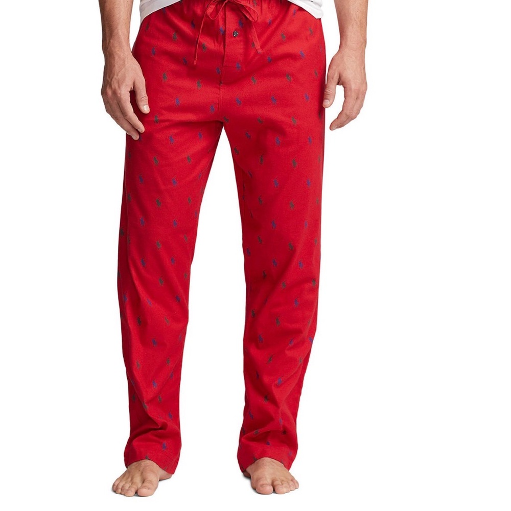 U.S. Polo Assn. Red Sleepwear Pants